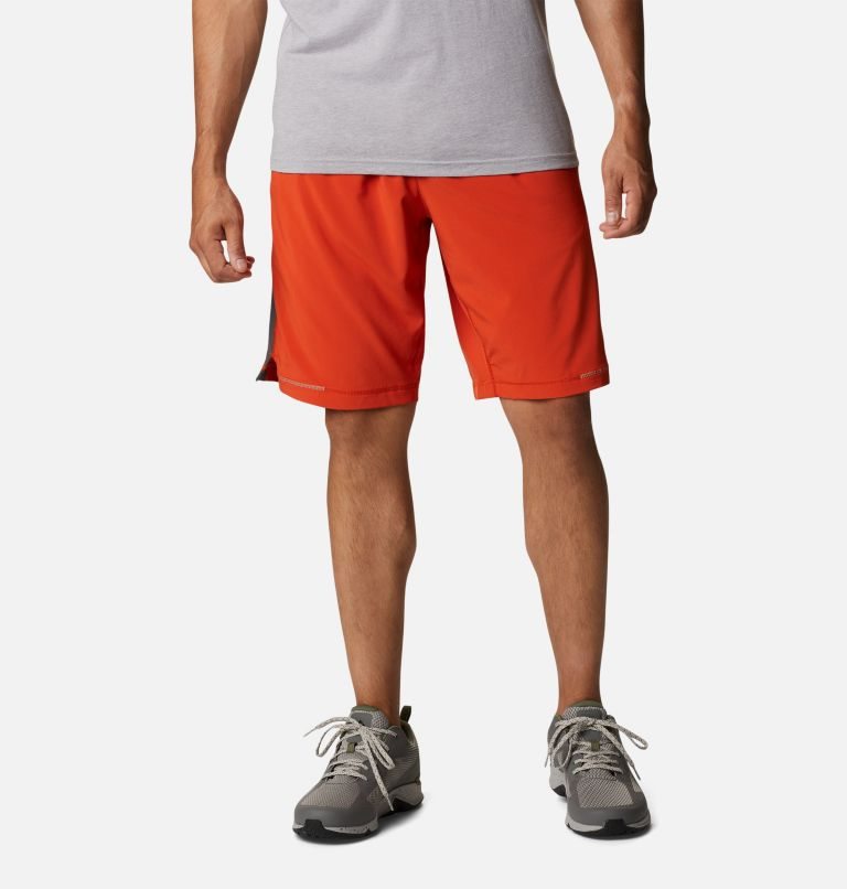 Men\'s Columbia Stealth Camp Active Short Shorts Orange | CA-YL435