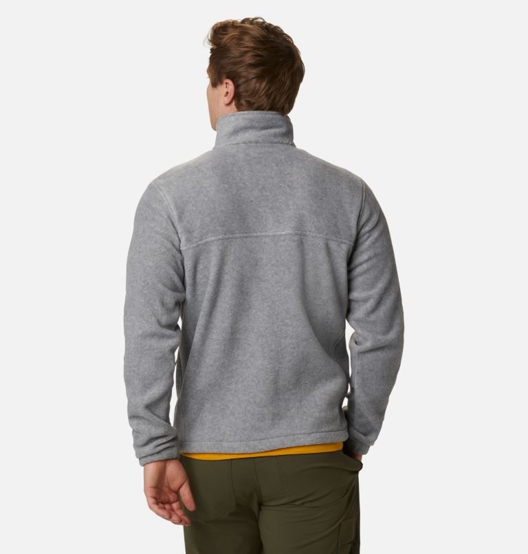 Men's Columbia Steens Mountain 2.0 Full Zip Fleece Jackets Grey | CA-A015A
