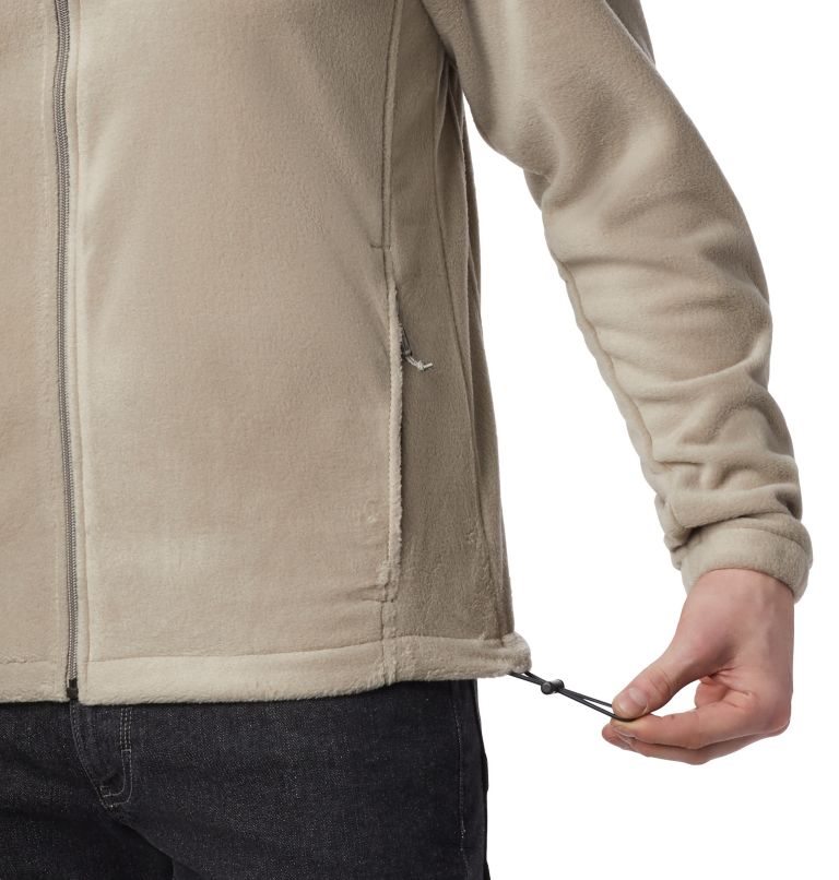 Men's Columbia Steens Mountain 2.0 Full Zip Fleece Jackets Khaki | CA-E5801