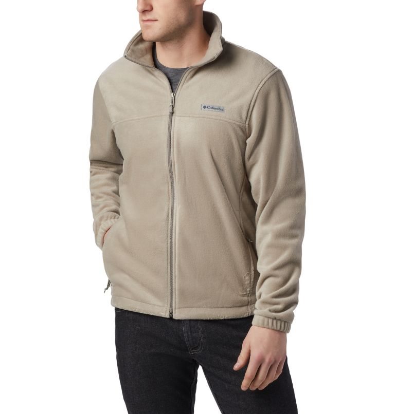 Men\'s Columbia Steens Mountain 2.0 Full Zip Fleece Jackets Khaki | CA-E5801