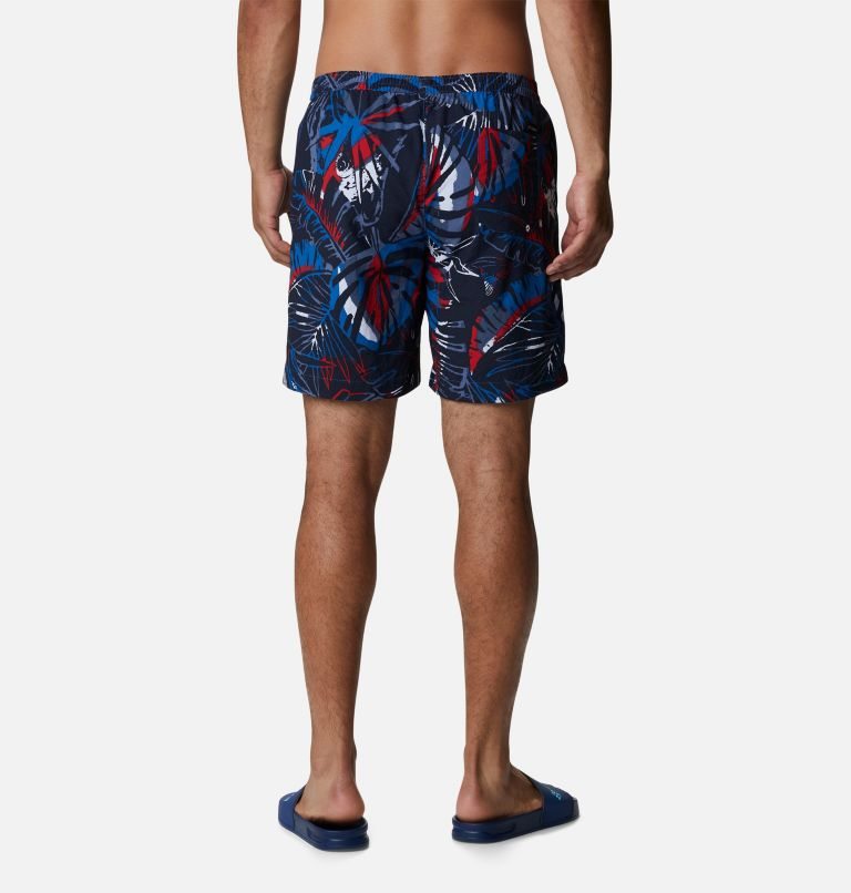 Men's Columbia Summerdry Shorts Navy | CA-R0LC6