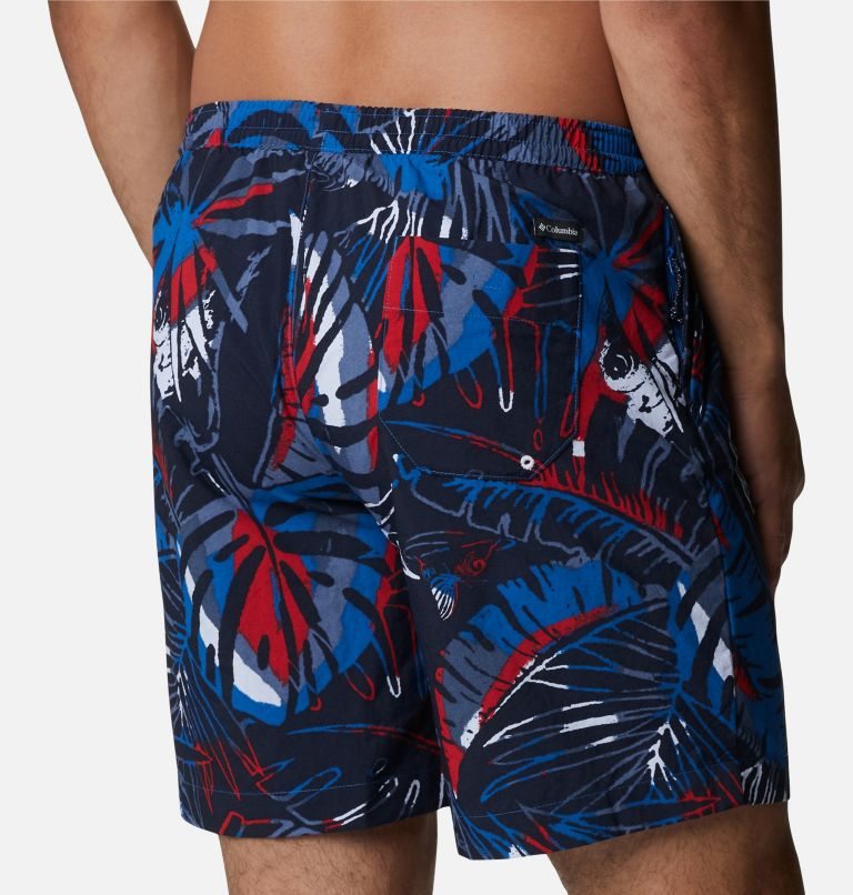 Men's Columbia Summerdry Shorts Navy | CA-R0LC6