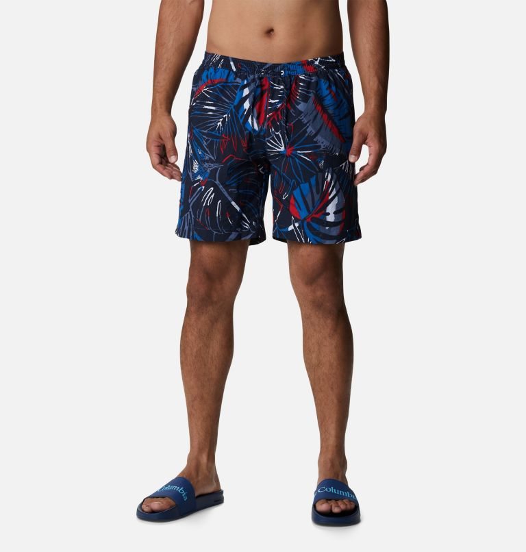 Men\'s Columbia Summerdry Shorts Navy | CA-R0LC6