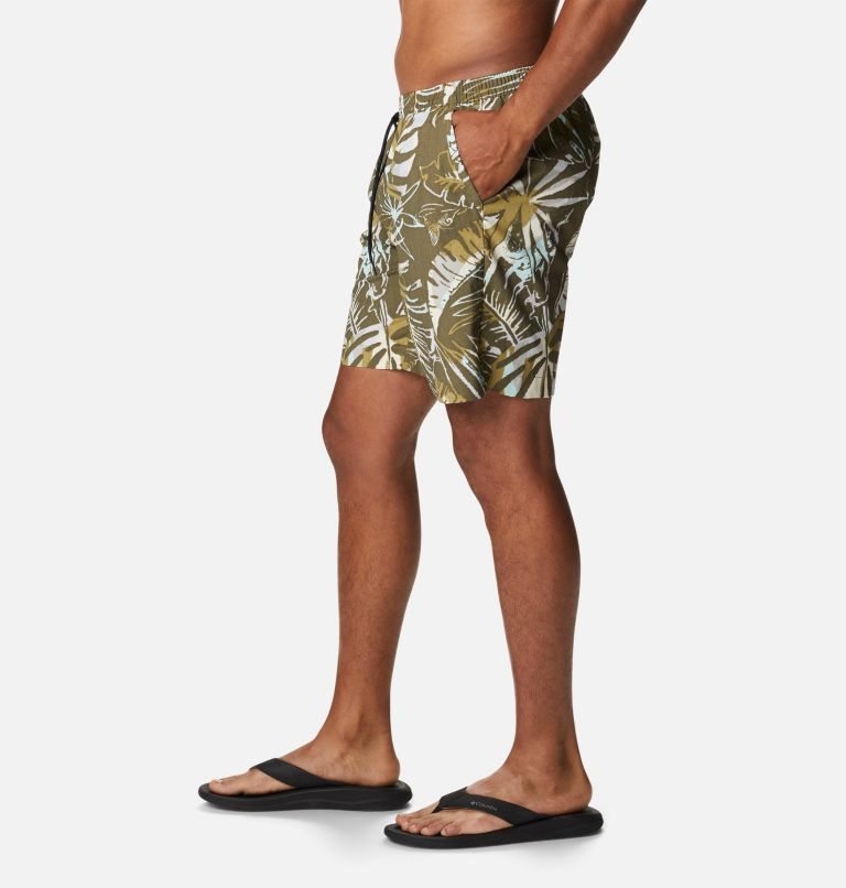 Men's Columbia Summerdry Shorts Olive | CA-RAC05