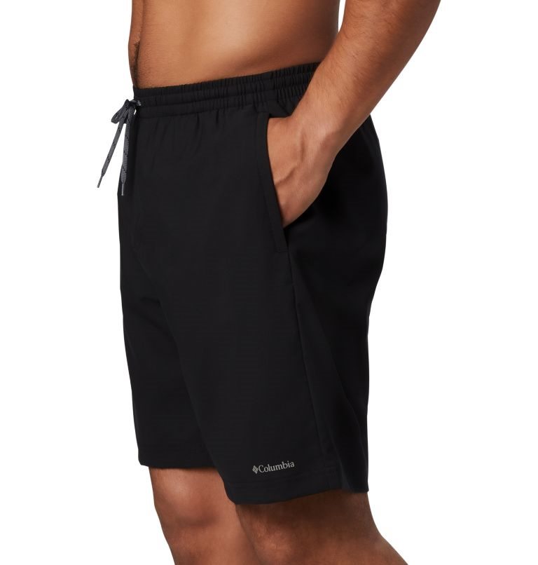 Men's Columbia Summertide Stretch Shorts Black | CA-MAC58
