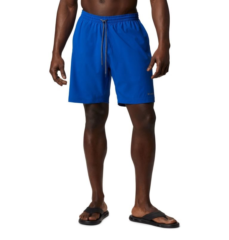 Men\'s Columbia Summertide Stretch Shorts Blue | CA-MC86L