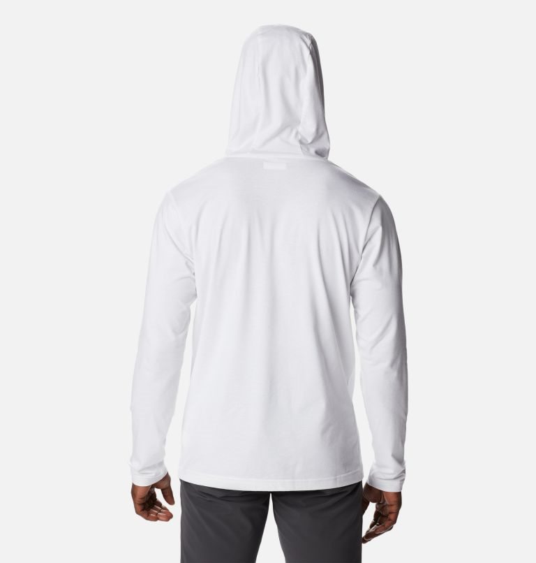 Men's Columbia Sun Trek Hoodie White | CA-R6C41
