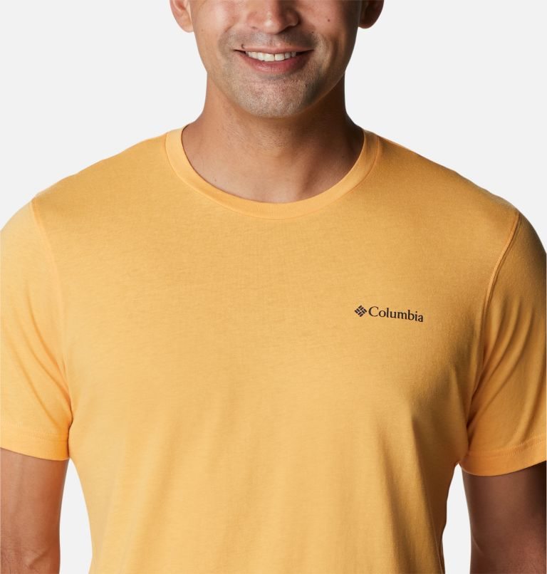 Men's Columbia Thistletown Hills Short Sleeve T Shirts Mango | CA-T05C6