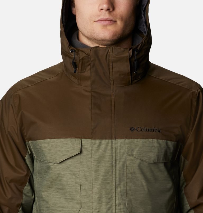 Men's Columbia Timberline Triple Interchange Jackets Olive | CA-SA358