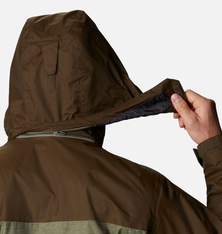 Men's Columbia Timberline Triple Interchange Jackets Olive | CA-SA358