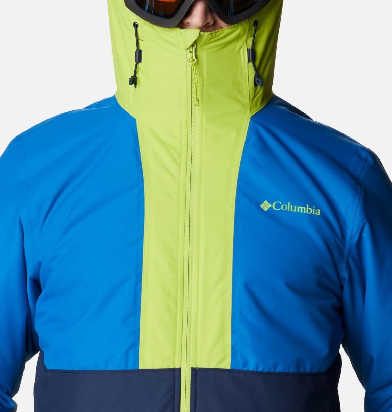 Men's Columbia Timberturner Ski Insulated Jackets Navy | CA-HC85L