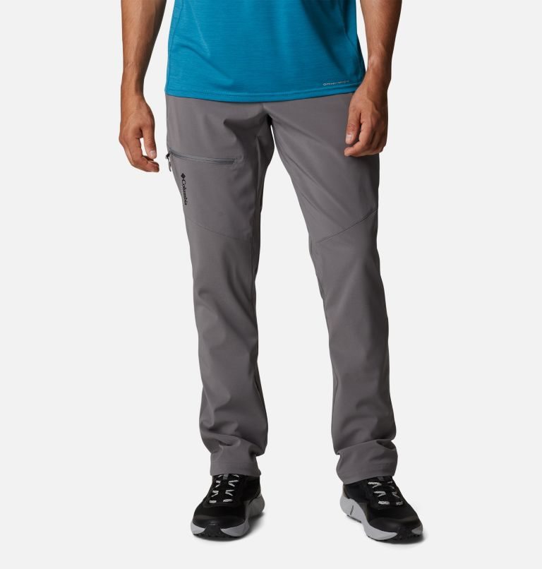 Men\'s Columbia Titan Pass Hiking Pants Dark Grey | CA-E150C