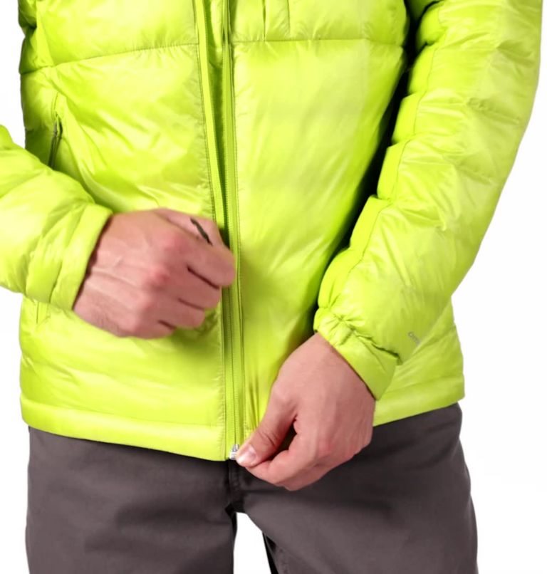 Men's Columbia Titan Pass Omni-Heat Infinity Double Wall Hybrid Insulated Jackets Green | CA-S35CL