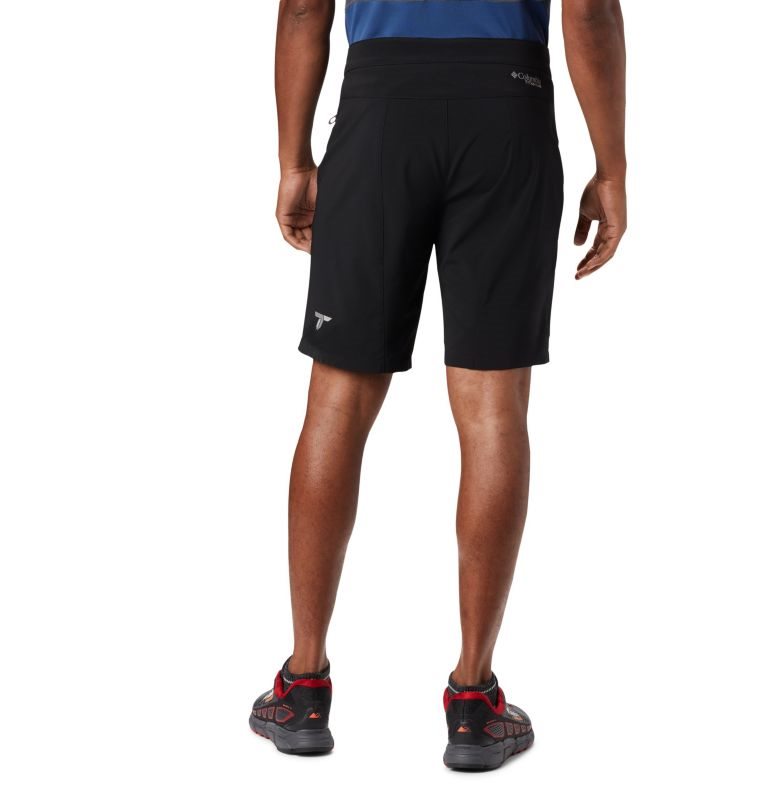 Men's Columbia Titan Pass Shorts Black | CA-CL314