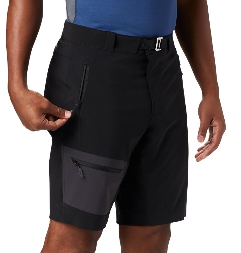 Men's Columbia Titan Pass Shorts Black | CA-CL314
