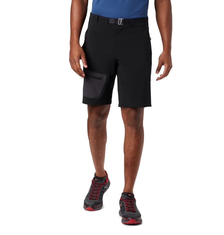 Men\'s Columbia Titan Pass Shorts Black | CA-CL314