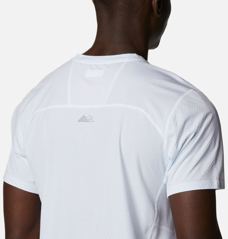 Men's Columbia Titan Ultra III Short Sleeve T Shirts White | CA-B045C