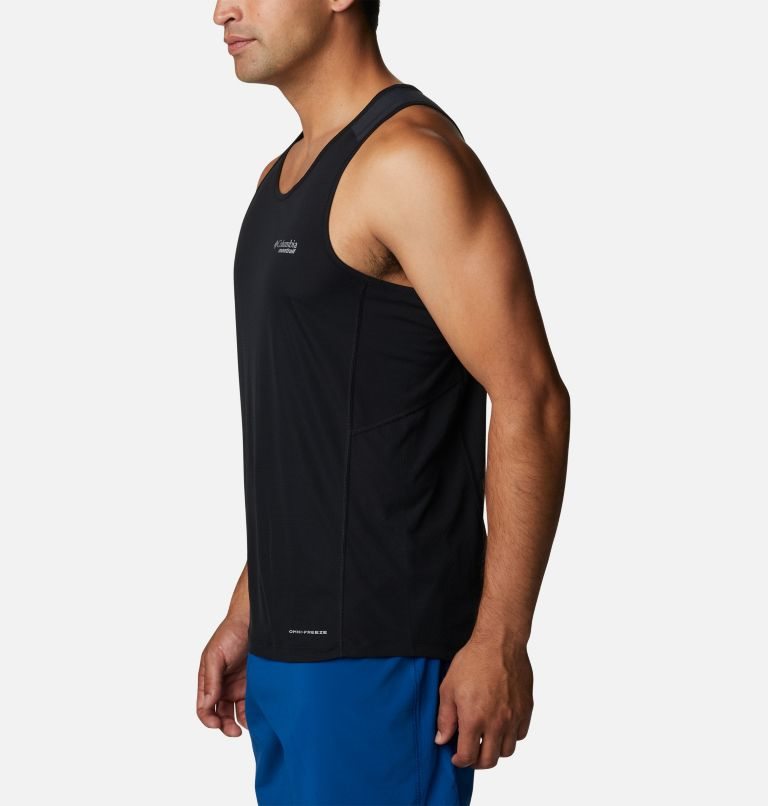 Men's Columbia Titan Ultra III Tanks Black | CA-J1863