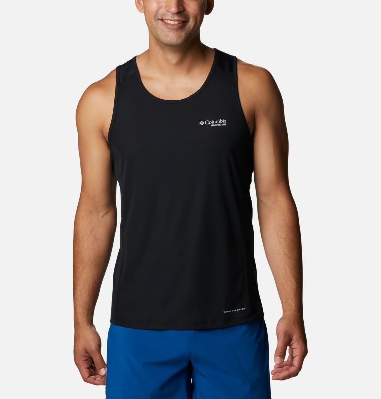 Men\'s Columbia Titan Ultra III Tanks Black | CA-J1863