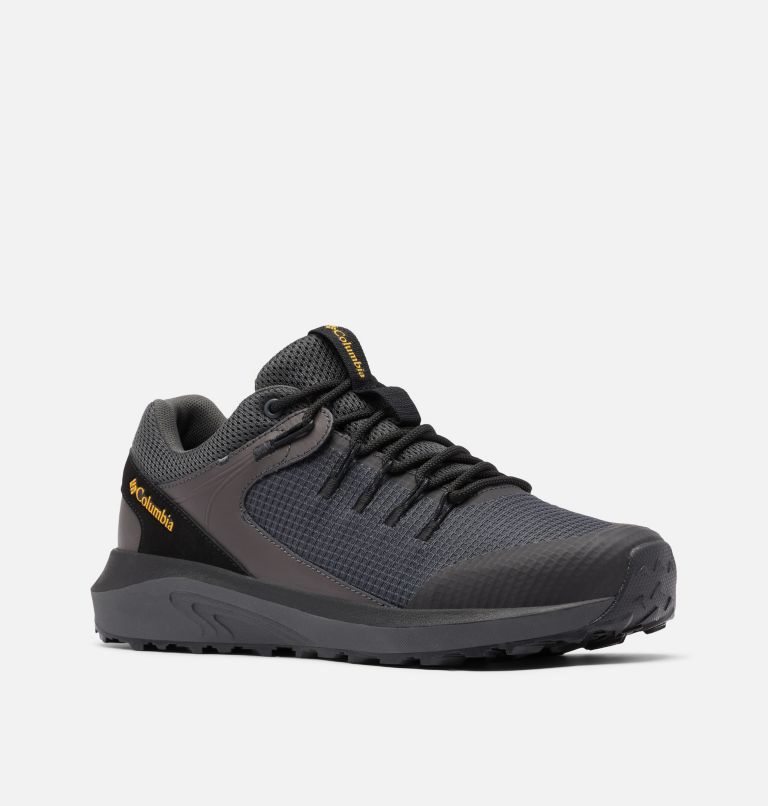 Men's Columbia Trailstorm Waterproof Hiking Shoes Dark Grey | CA-F6C43