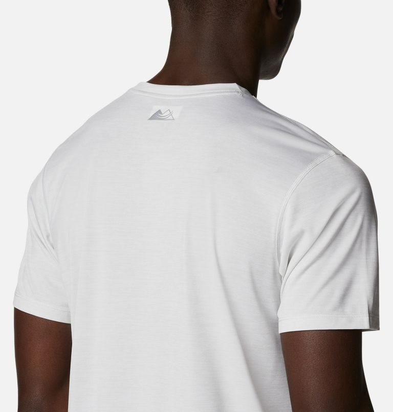 Men's Columbia Trinity Trail Montrail Graphic T Shirts White | CA-FA6L1