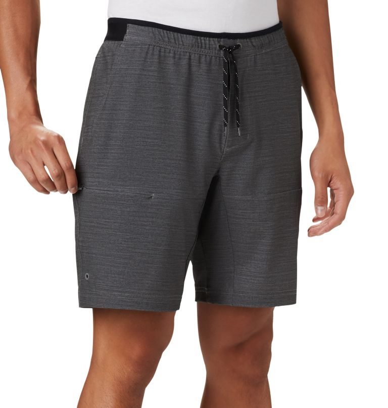 Men's Columbia Twisted Creek Shorts Dark Grey | CA-D6C34