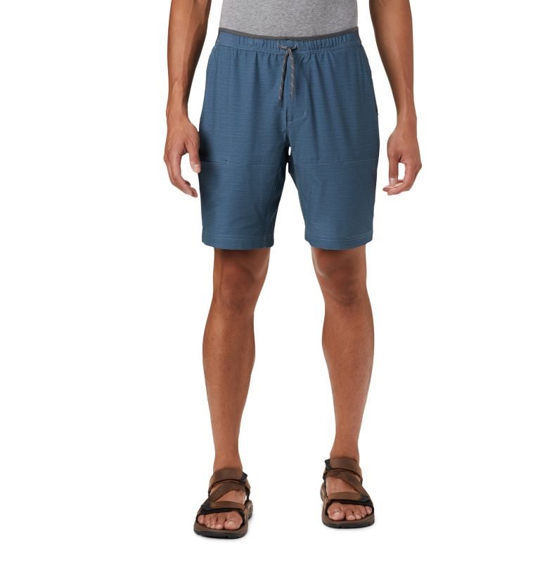 Men\'s Columbia Twisted Creek Shorts Navy | CA-Q3C0A