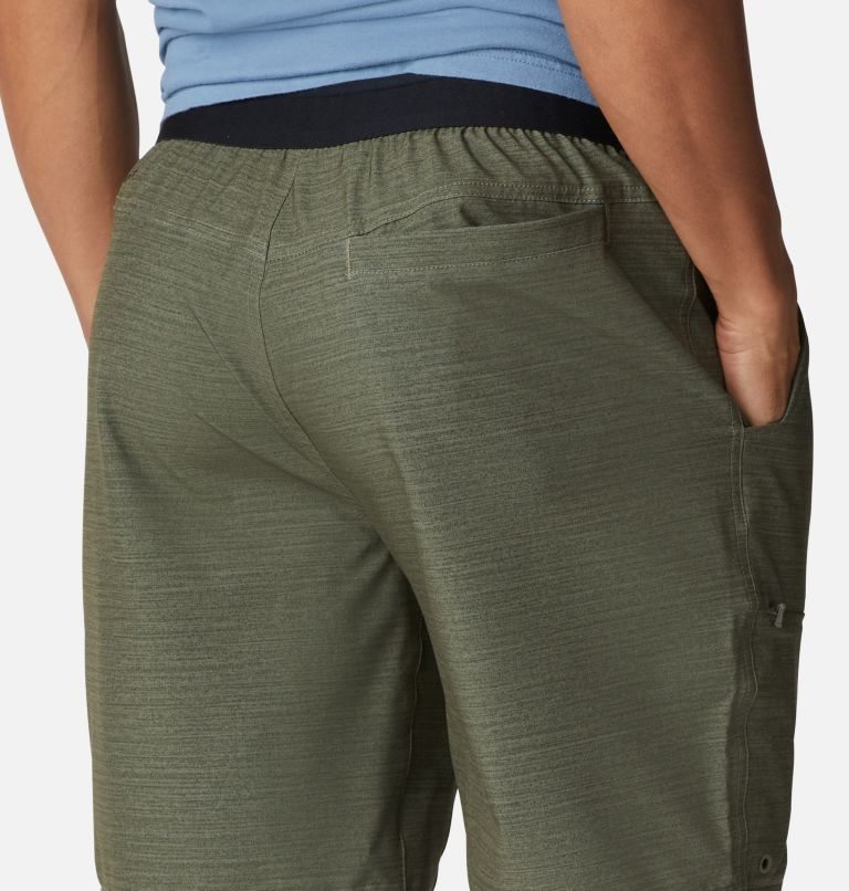 Men's Columbia Twisted Creek Shorts Olive | CA-YCA81
