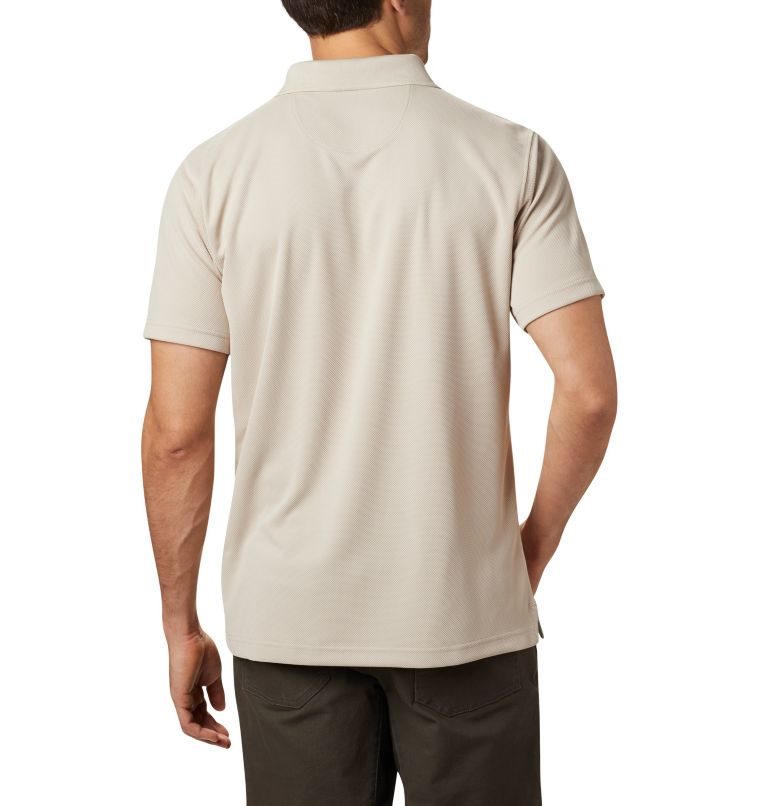 Men's Columbia Utilizer Polo Shirts Khaki | CA-L1856