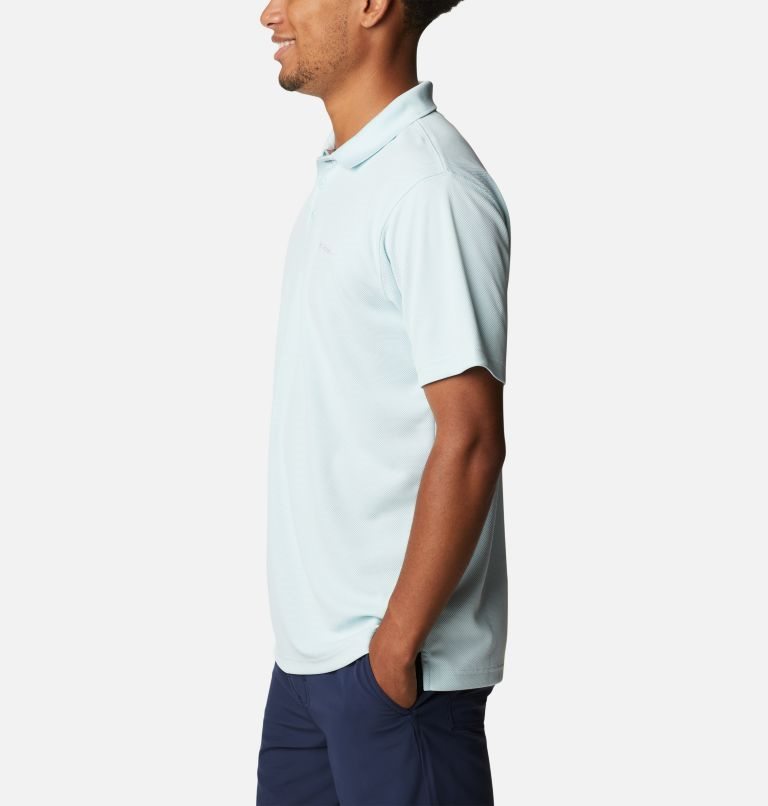 Men's Columbia Utilizer Polo Shirts Mint | CA-FL1AC