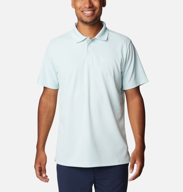 Men\'s Columbia Utilizer Polo Shirts Mint | CA-FL1AC