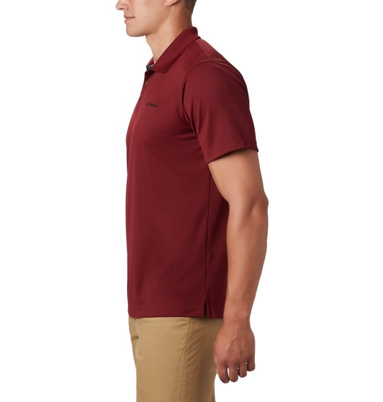 Men's Columbia Utilizer Polo Shirts Red | CA-LCA84