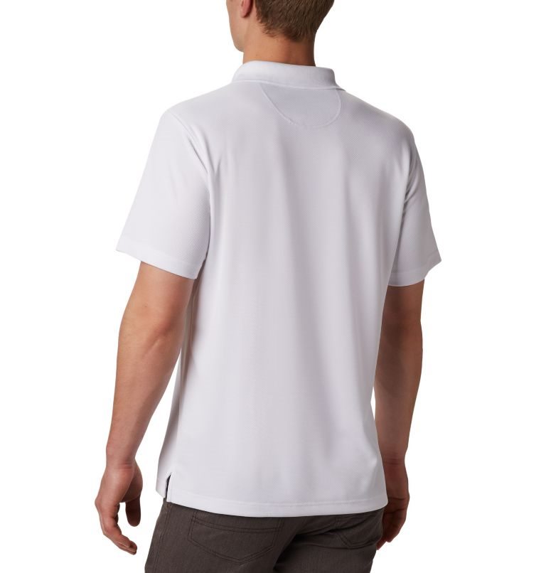 Men's Columbia Utilizer Polo Shirts White | CA-K4680