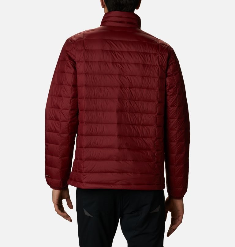 Men's Columbia Voodoo Falls 590 TurboDown Jackets Red | CA-C8L3A