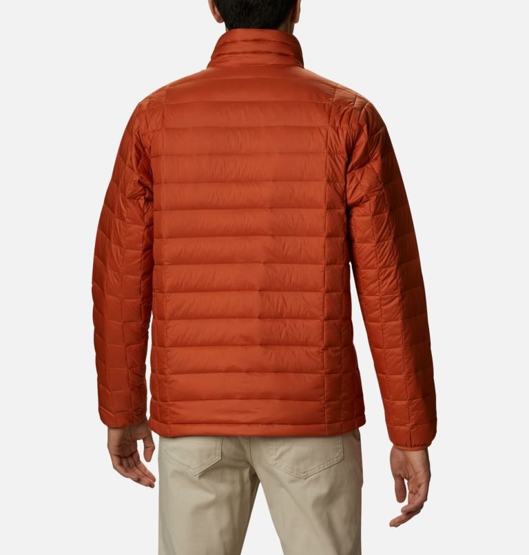 Men's Columbia Voodoo Falls 590 TurboDown Jackets Orange | CA-MC64L