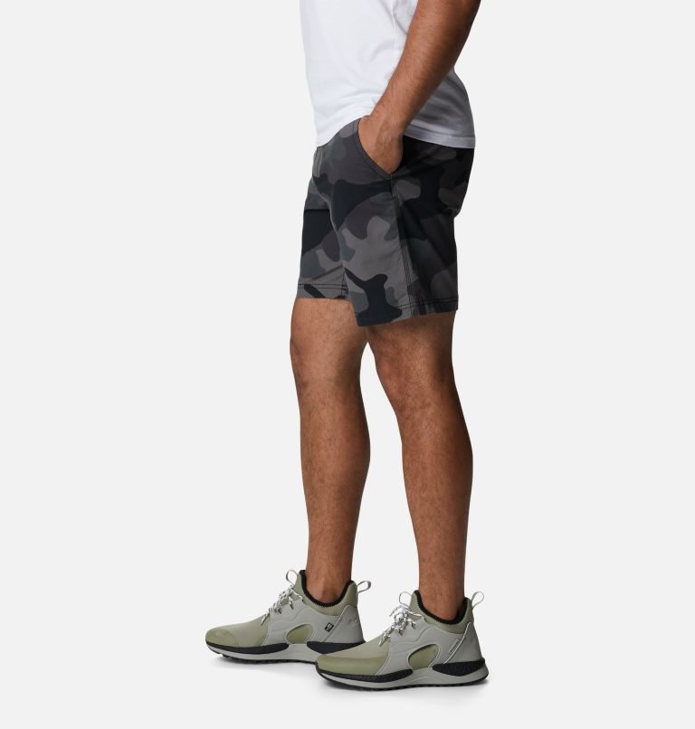 Men's Columbia Wallowa Belted Shorts Camo | CA-N641A