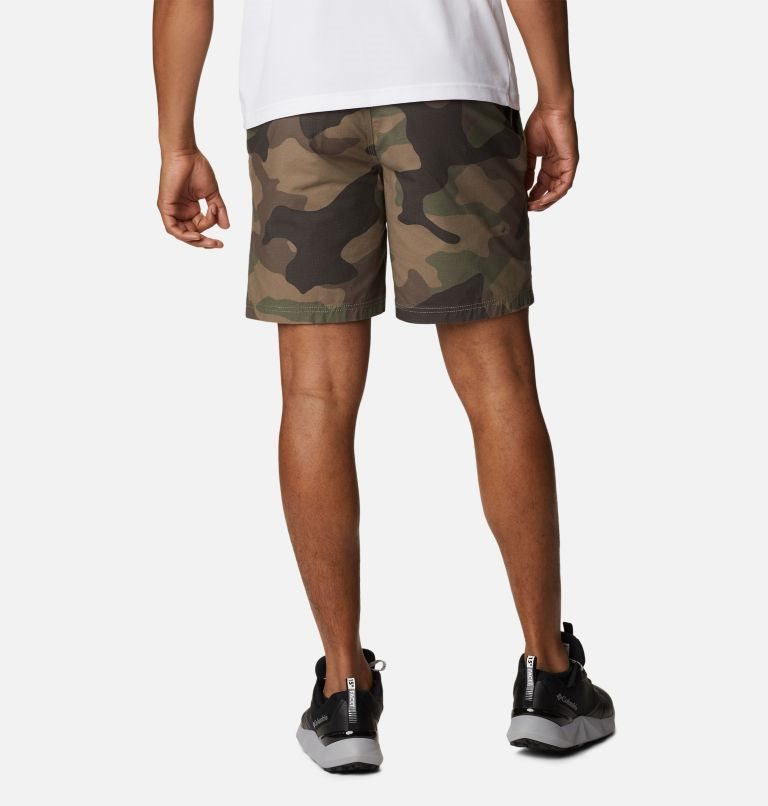 Men's Columbia Wallowa Belted Shorts Camo | CA-PL806