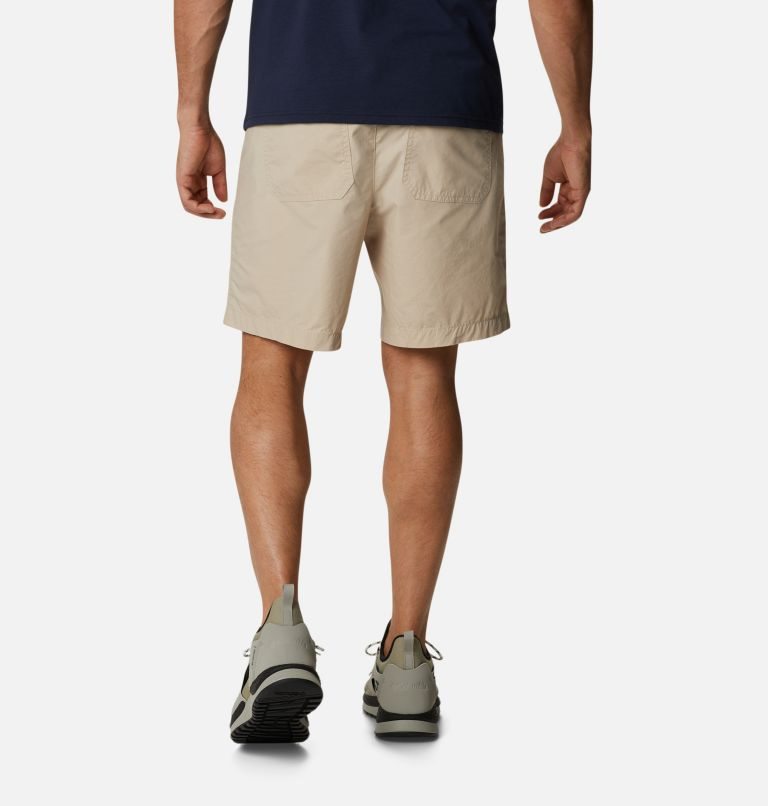 Men's Columbia Washed Out Cargo Shorts Khaki | CA-N4C85