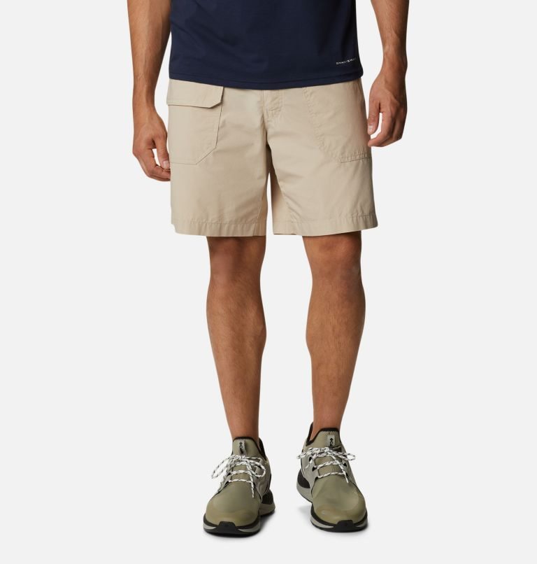 Men\'s Columbia Washed Out Cargo Shorts Khaki | CA-N4C85