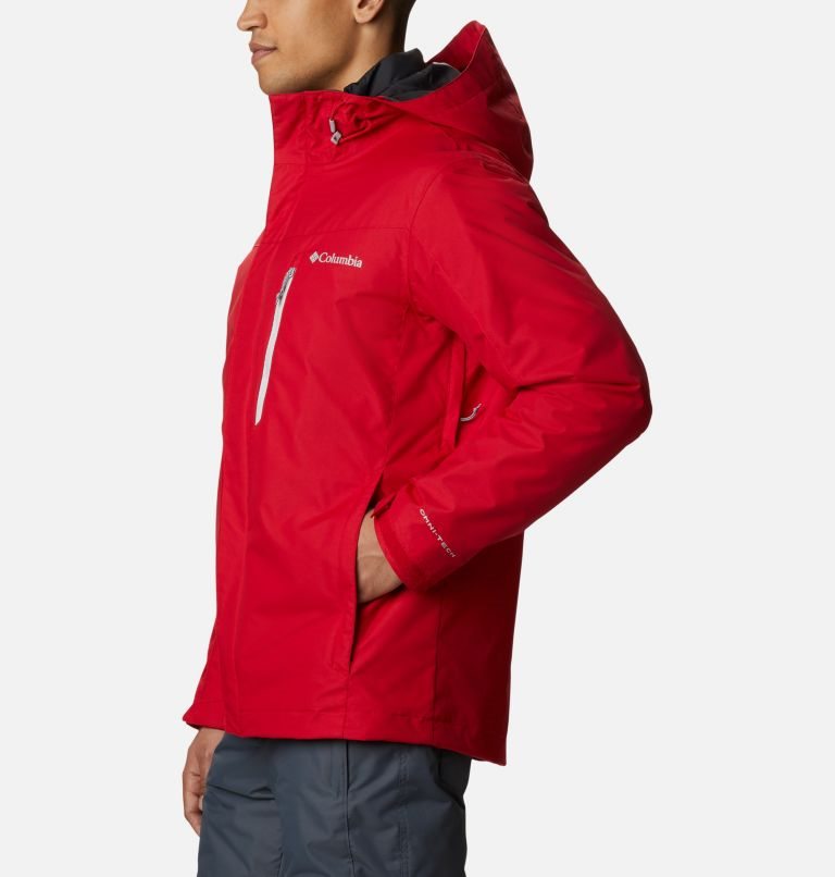 Men's Columbia Whirlibird IV Interchange Jackets Red | CA-F5143
