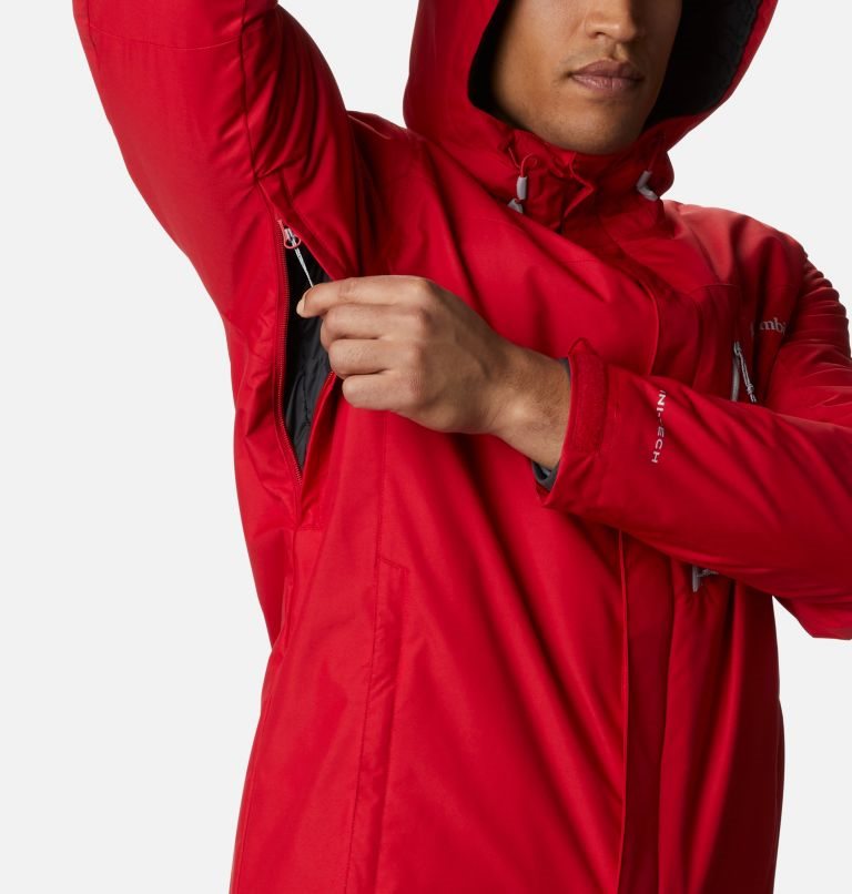 Men's Columbia Whirlibird IV Interchange Jackets Red | CA-F5143