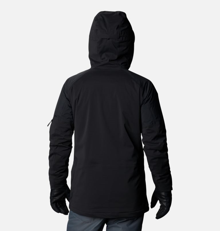 Men's Columbia Wild Card Ski Insulated Jackets Black | CA-H6C4A