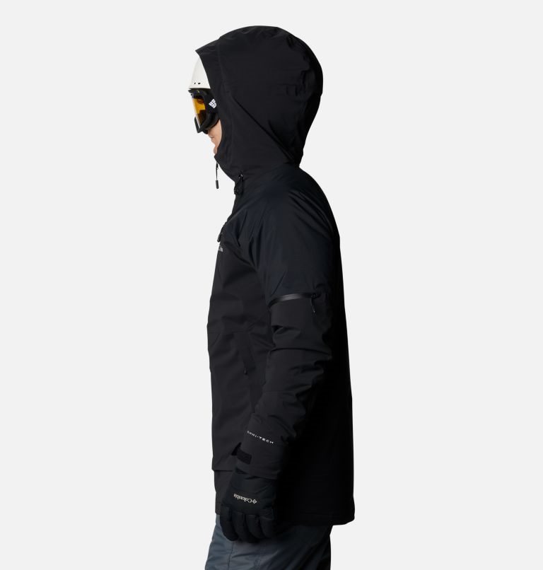 Men's Columbia Wild Card Ski Insulated Jackets Black | CA-T8LAC