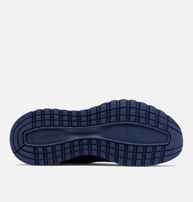 Men's Columbia Wildone Heritage Sneakers Blue | CA-NL351