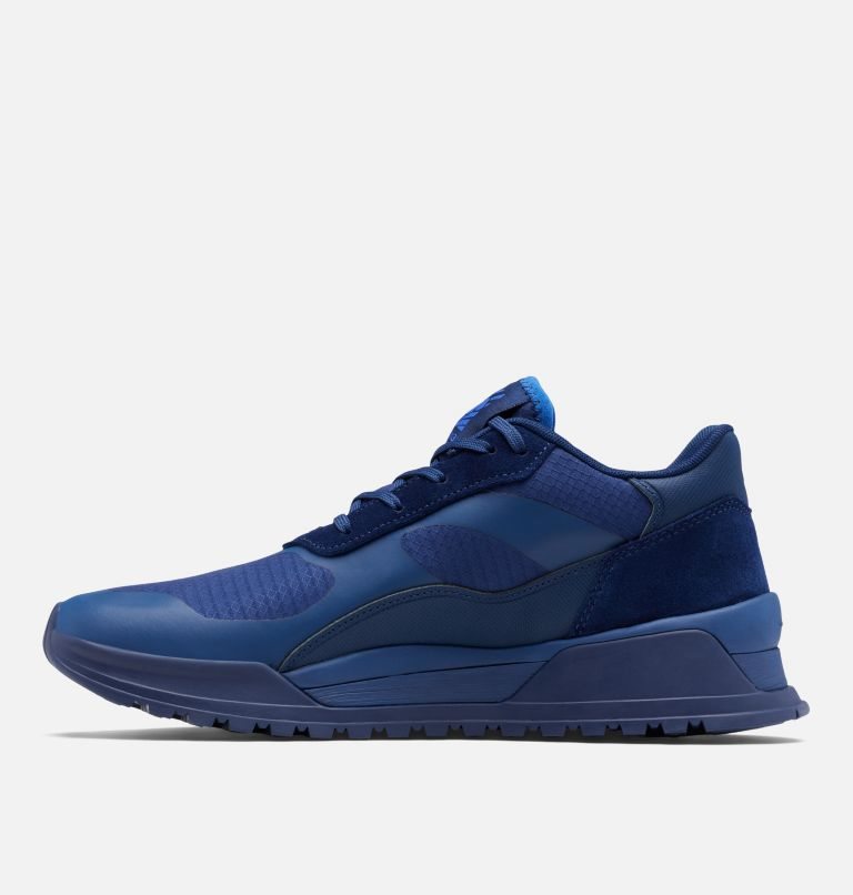Men's Columbia Wildone Heritage Sneakers Blue | CA-NL351