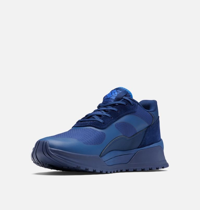 Men's Columbia Wildone Heritage Sneakers Blue | CA-NL351
