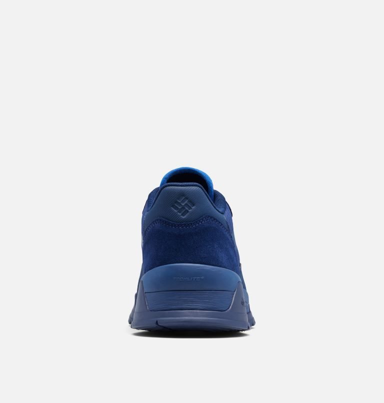 Men's Columbia Wildone Heritage Sneakers Blue | CA-NL351