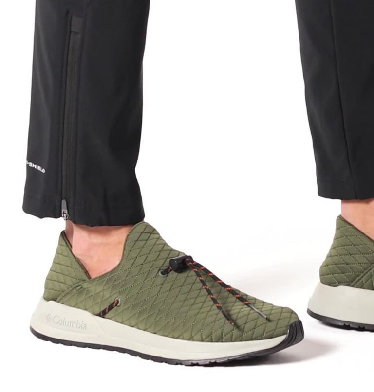 Men's Columbia Wildone Moc Sneakers Olive | CA-I05L4