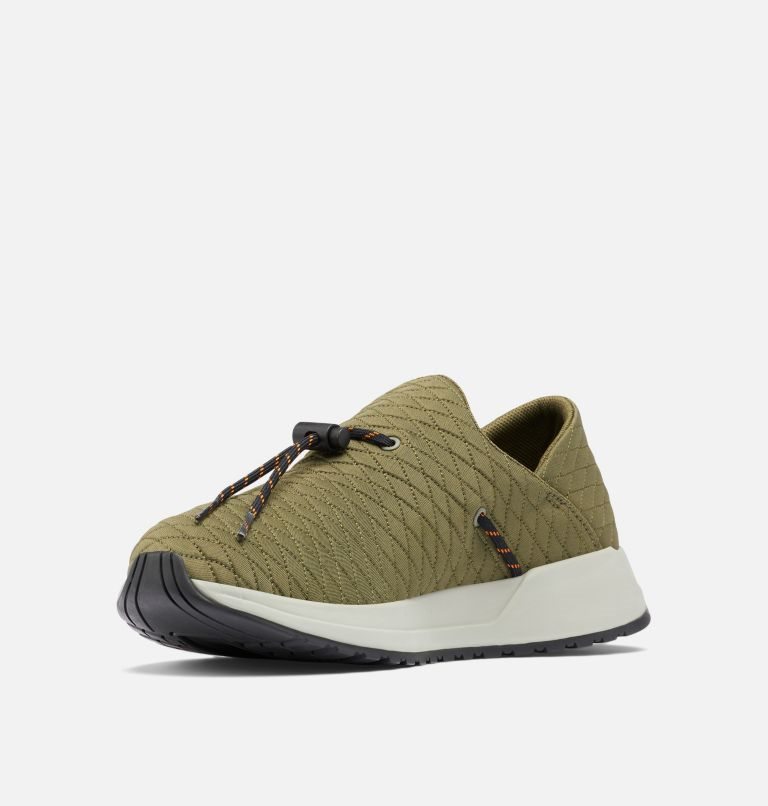 Men's Columbia Wildone Moc Sneakers Olive | CA-I05L4