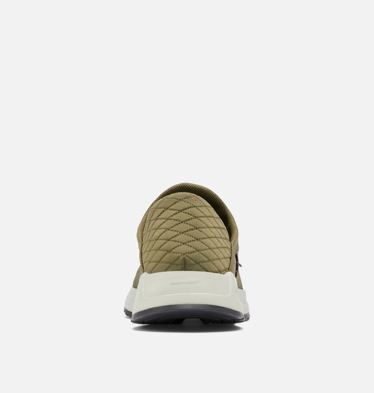 Men's Columbia Wildone Moc Sneakers Olive | CA-I05L4